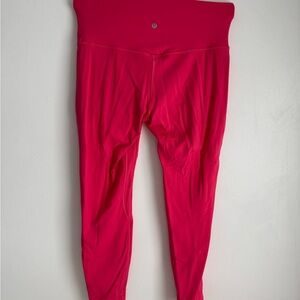 Lululemon Athletica Bright Pink Leggings